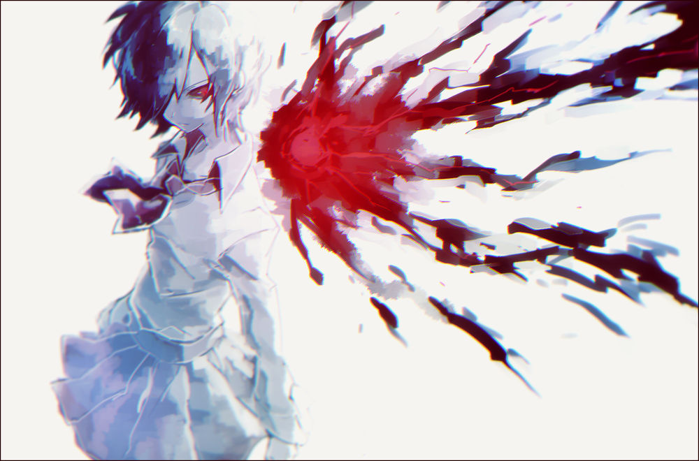 Обои для рабочего стола Киришима Тока / Kirishima Touka из аниме Tokyo Ghoul / Токийский Гуль