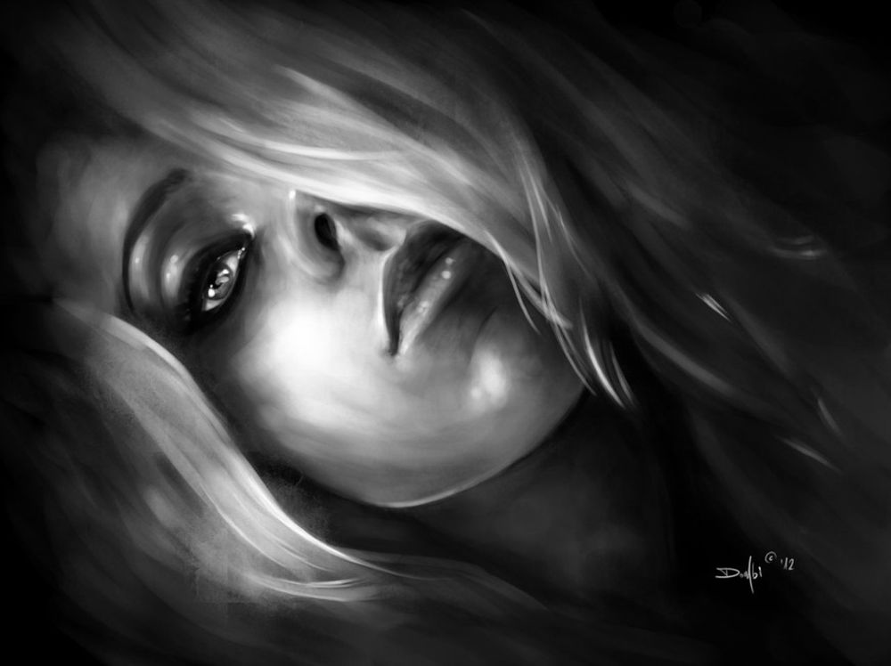Обои для рабочего стола Портрет девушки, by dndrew