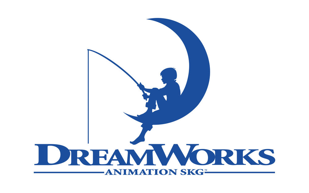 Обои для рабочего стола Логотип анимационной студии Dream Works / Дрим Воркс (Animation skg)