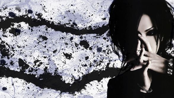 Обои на рабочий стол Гитарист Такасима Кою / Takasima Kou (Уруха / Uruha) из группы the GazettE