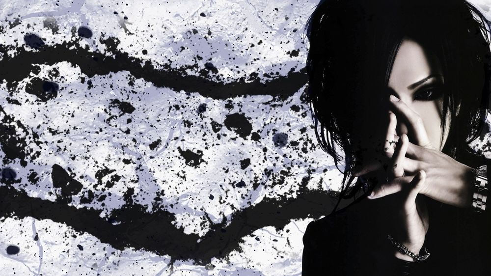 Обои для рабочего стола Гитарист Такасима Кою / Takasima Kou (Уруха / Uruha) из группы the GazettE