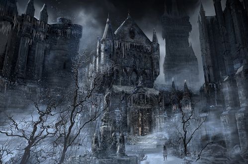 Обои на рабочий стол Нunter / Охотник из игры Bloodborne: Порождение крови