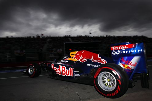 Обои на рабочий стол Гоночный болид F1 команды Рэд Булл
