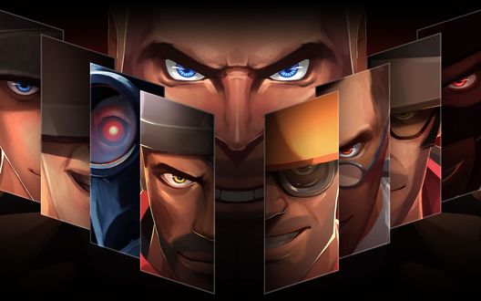 Обои на рабочий стол Персонаж игры Team Fortress 2