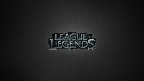 Обои на рабочий стол Надпись на фоне : Лига Легенд / League Of Legends/-компьютерная игра