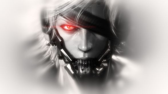 Обои на рабочий стол Персонаж видеоигры Revengeance из серии Metal Gear