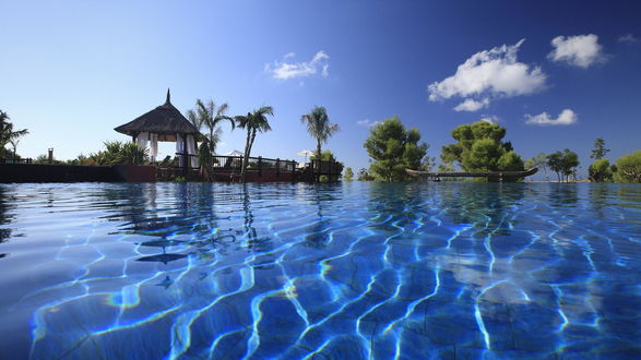 Обои на рабочий стол Шикарный Spa Hotel Ибица, Испания