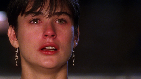 Обои на рабочий стол Demi Moore в фильме Привидение