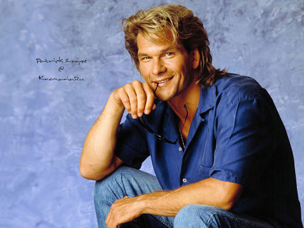 Обои на рабочий стол Замечательный актер Patrice Swayze