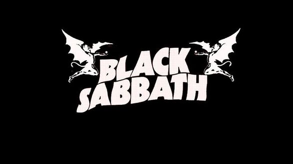 Обои на рабочий стол Логотип группы Black Sabbath