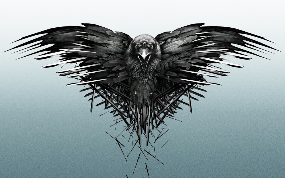 Обои для рабочего стола Трехглазый ворон из сериала Игра престолов / Game of Thrones