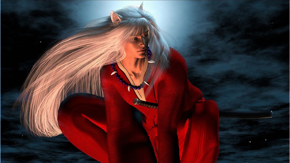 Обои для рабочего стола Инуяся из манга-сериала Румико Такахаси Инуяся / InuYasha / Пес демон-хранитель