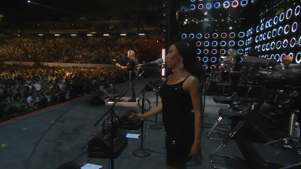 Обои для рабочего стола Roger Waters выступает в New Jersy