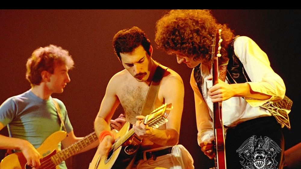 Обои для рабочего стола Выступление группы Queen