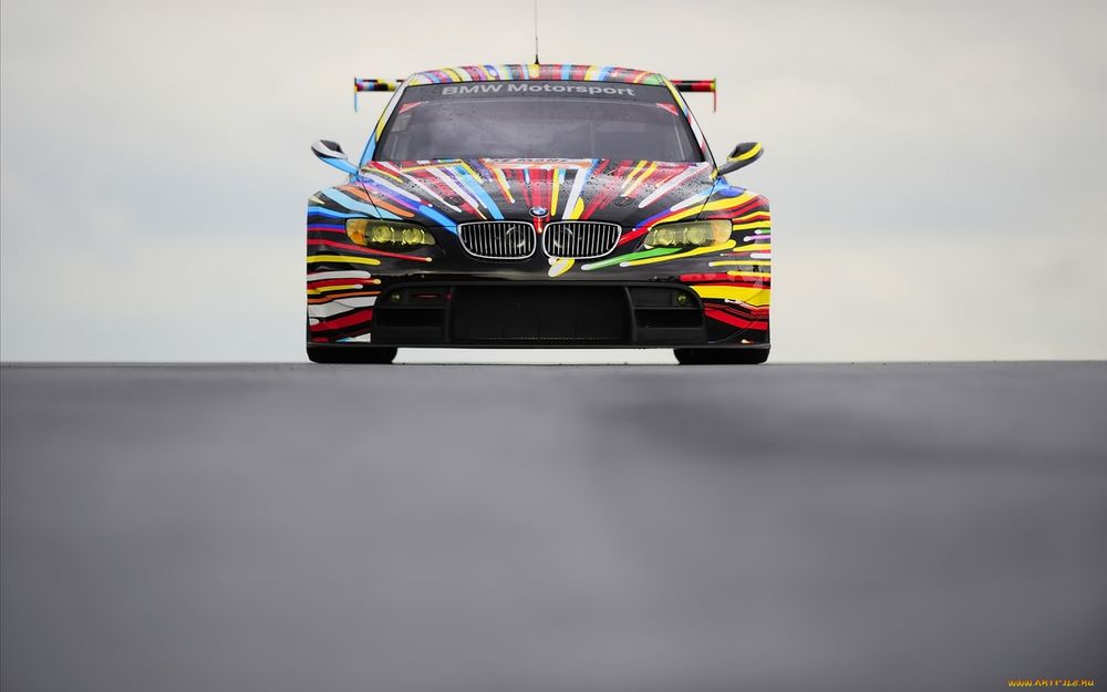 Обои для рабочего стола BMW на гоночной трассе