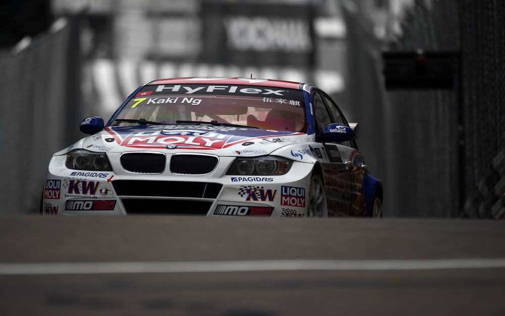 Обои для рабочего стола Авто WTCC. BMW m3 на гоночной трассе