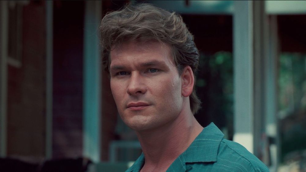 Обои для рабочего стола Актер Patrick Swayze в фильме Грязные танцы