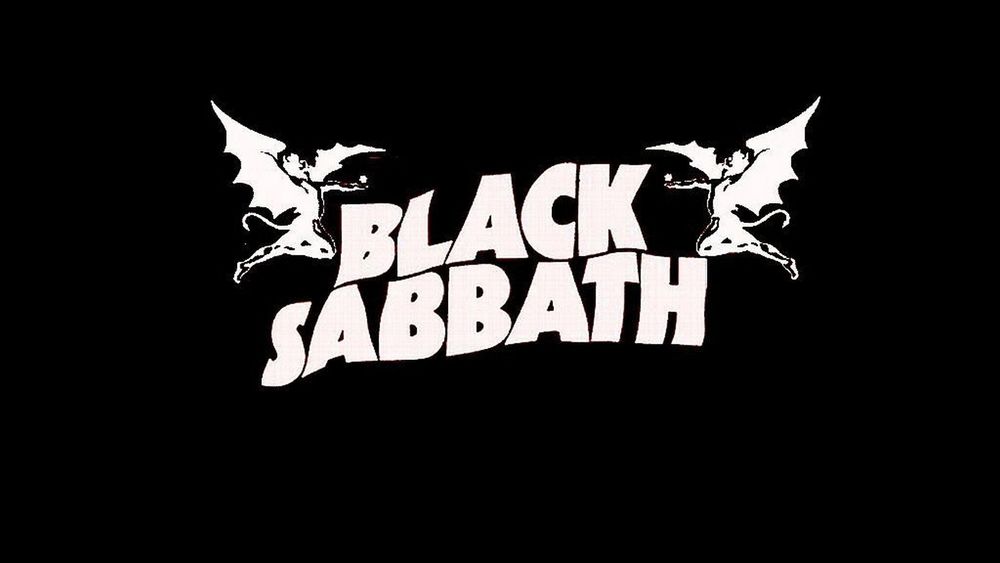 Обои для рабочего стола Логотип группы Black Sabbath