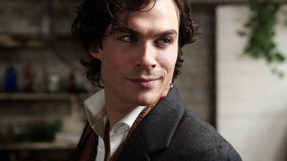 Обои на рабочий стол Актер Иен Сомерхолдер / Ian Somerhalder