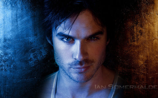 Обои на рабочий стол Актер Иен Сомерхолдер / Ian Somerhalder