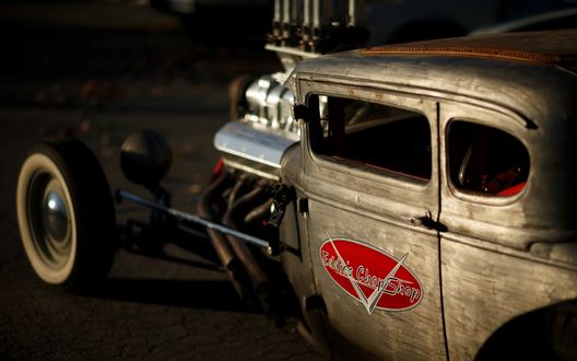 Обои на рабочий стол Ford модели A Coupe Hot Rod