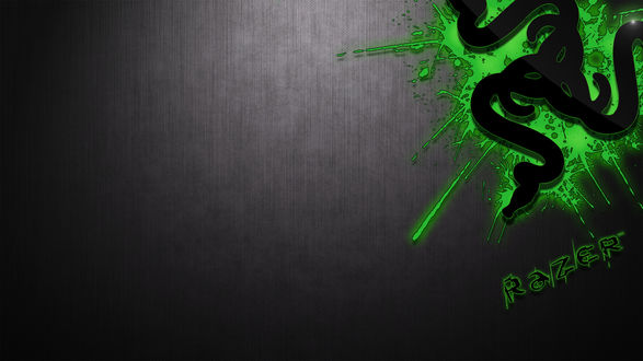 Обои на рабочий стол Логотип фирмы Carbon Razer