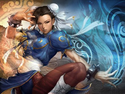 Обои на рабочий стол Чан-Ли девушка персонаж видеоигры Street Fighter / Уличный боец