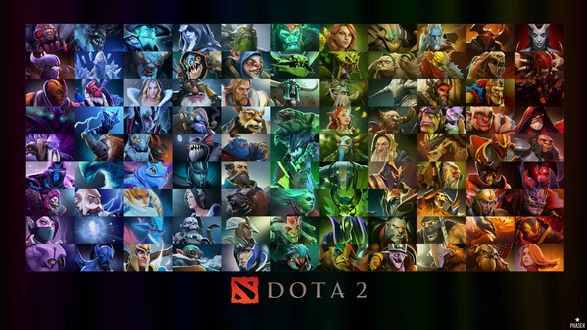 Обои на рабочий стол Персонажи из игры Dota 2