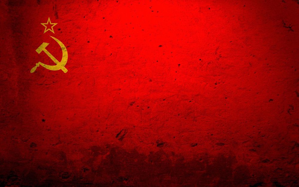 Обои для рабочего стола Красный флаг СССР