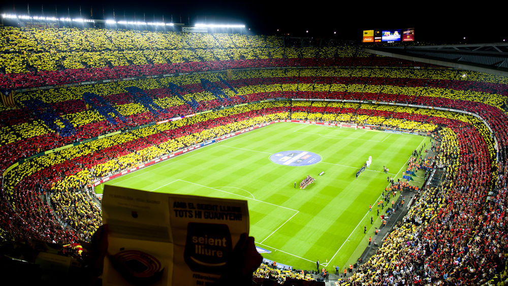 Обои для рабочего стола Обои, El-clasico, Стадион Camp-nou