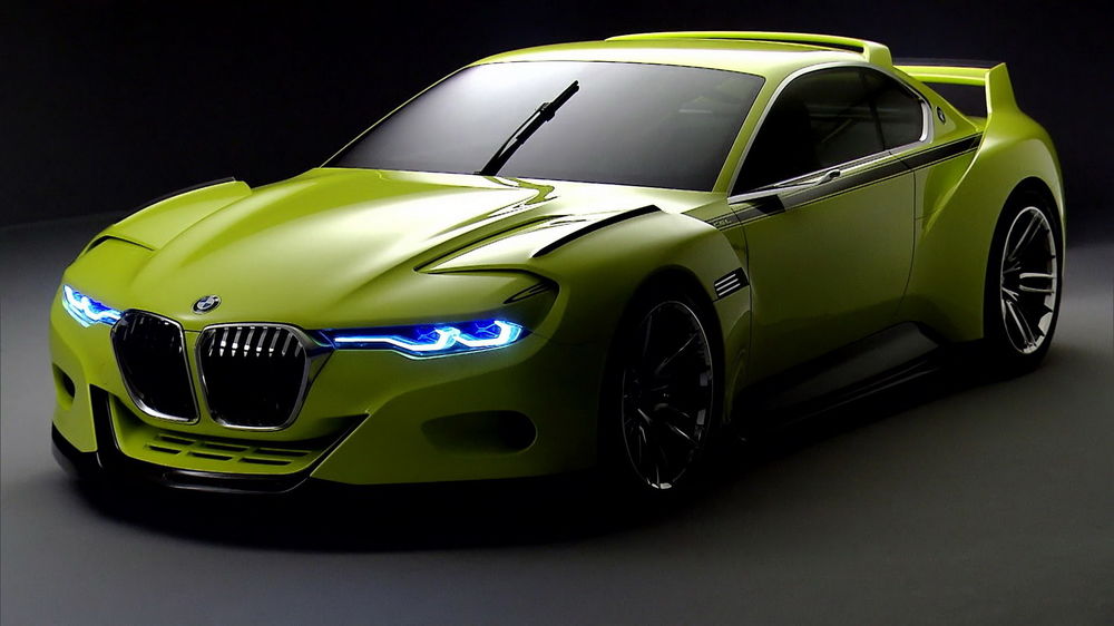 Обои для рабочего стола Bmw 3 на темном фоне