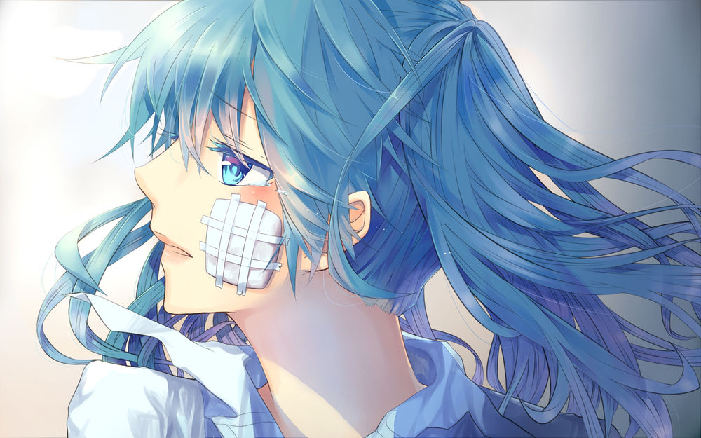 Обои для рабочего стола Vocaloid Hatsune Miku / Вокалоид Хатсуне Мику