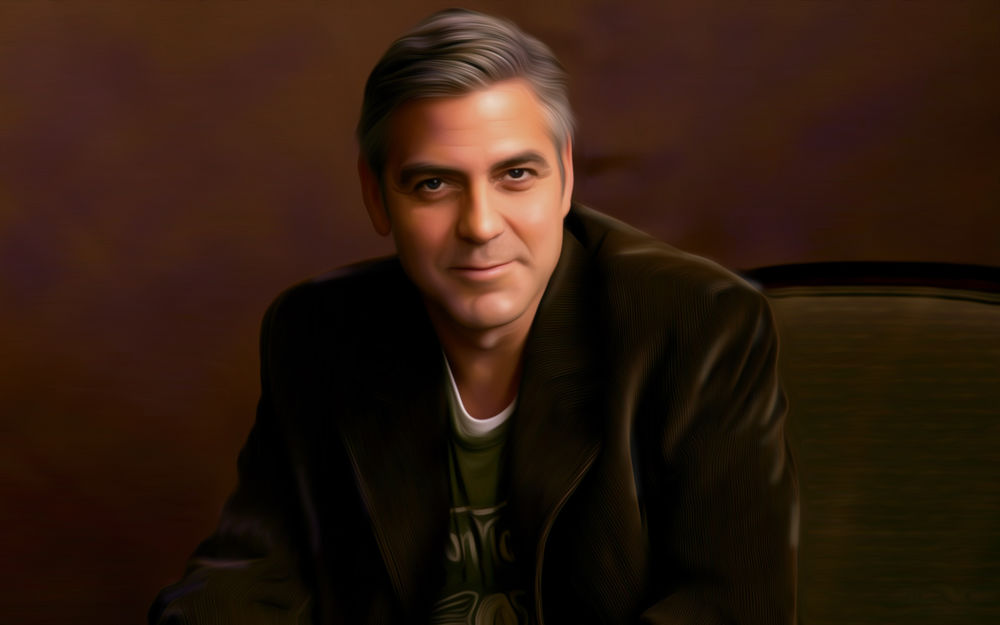 Обои для рабочего стола Джордж Клуни / George Clooney, американский актер, режиссер, продюсер и сценарист