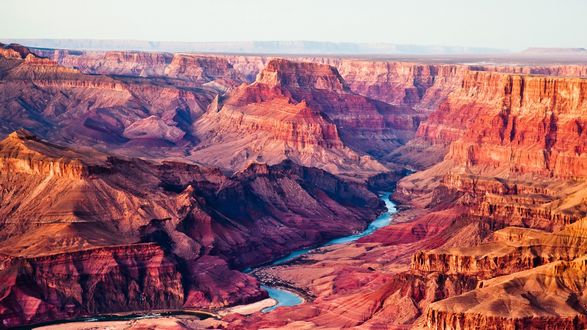 Обои на рабочий стол Гранд-Каньон, штат Аризона, США