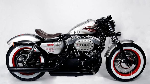 Обои на рабочий стол Харлей Дэвидсон,/ Harley-Davidson, мотоцикл