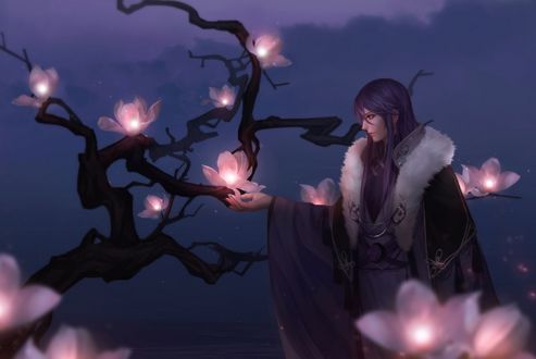 Обои на рабочий стол Вокалоид Камуи Гакупо / Vocaloid Kamui Gakupo