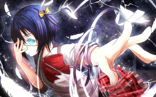 Обои на рабочий стол Rikka Takanashi / Рикка Таканаши из аниме Chuunibyou demo Koi ga Shitai! / Чудачества любви не помеха!