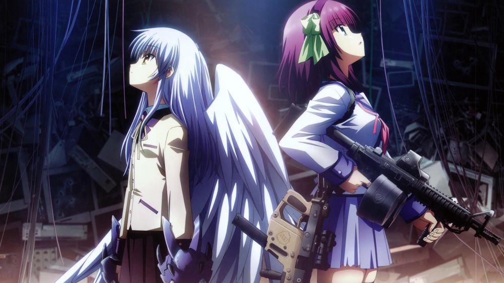 Angel beats обои на телефон