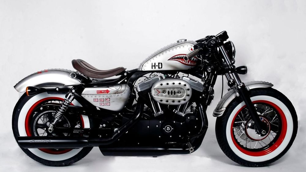 Обои для рабочего стола Харлей Дэвидсон,/ Harley-Davidson, мотоцикл