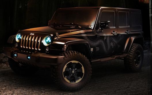 Обои на рабочий стол Jeep concept rengler