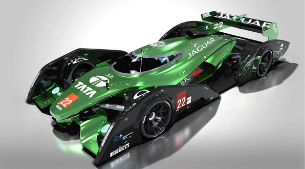 Обои на рабочий стол Автомобиль Jaguar XJR-19 LMP1: юбилейный гоночный концепт