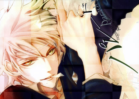 Обои на рабочий стол Masaharu Niou из аниме Prince of Tennis / Принц тенниса, art by Kana Yamamoto