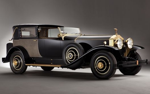 Обои на рабочий стол Ретро автомобиль Rolls Royce