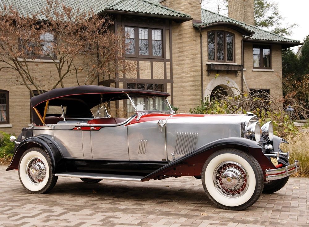 Обои для рабочего стола Ретро, 1929, Graham-Paige, Dual Cowl, Phaeton Грэм Пейдж