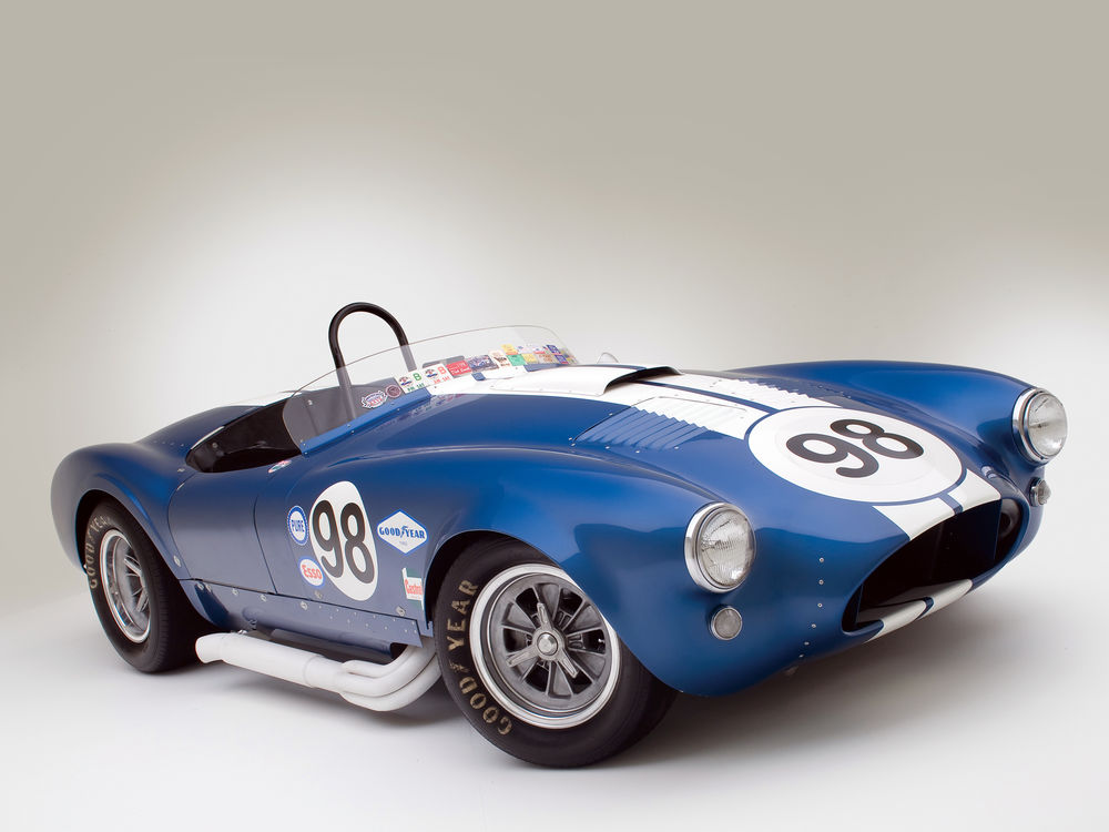 Обои для рабочего стола Shelby Cobra 427 Prototype CSX 2196, суперкар