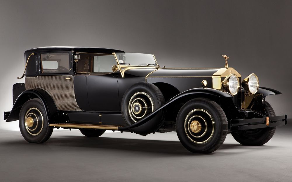 Обои для рабочего стола Ретро автомобиль Rolls Royce