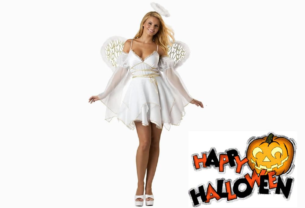 Обои для рабочего стола Ангел светлых сил, Halloween