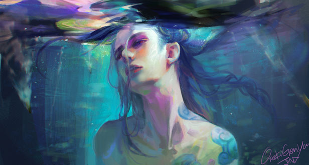 Обои на рабочий стол Jinx / Джинкс из игры League of Legends / Лига Легенд, by oreki genya