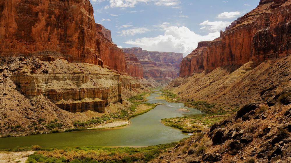Большой каньон рисунок
