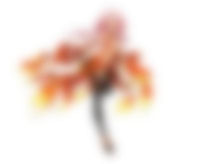 Обои на рабочий стол Inori Yuzuriha / Инори Юдзуриха на белом фоне из аниме Guilty Crown / Корона грешника, art by Masashi Koizuka